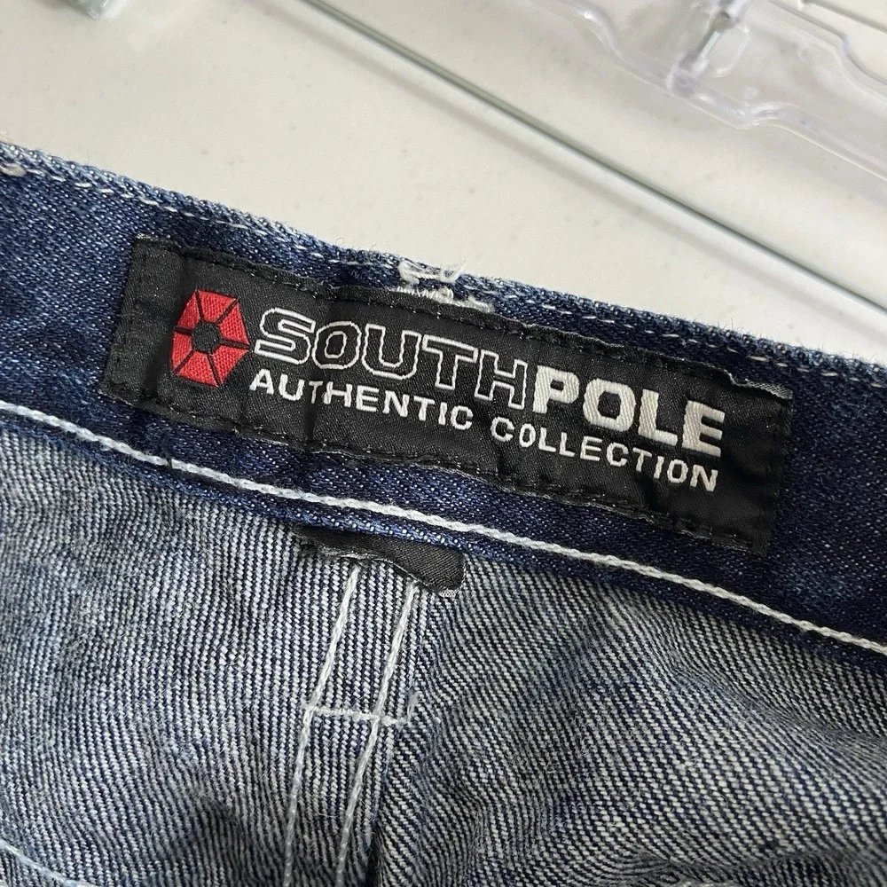 Southpole Jeans men's 28x30 Baggy Loose Fit Relaxed Carpenter Denim Hip Hop Y2K